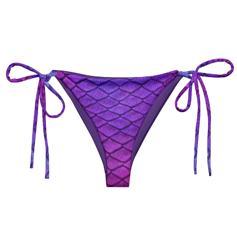 Neon - colored bikini to stand out on the beachIsland Iris Recycled String Bikini Bottom