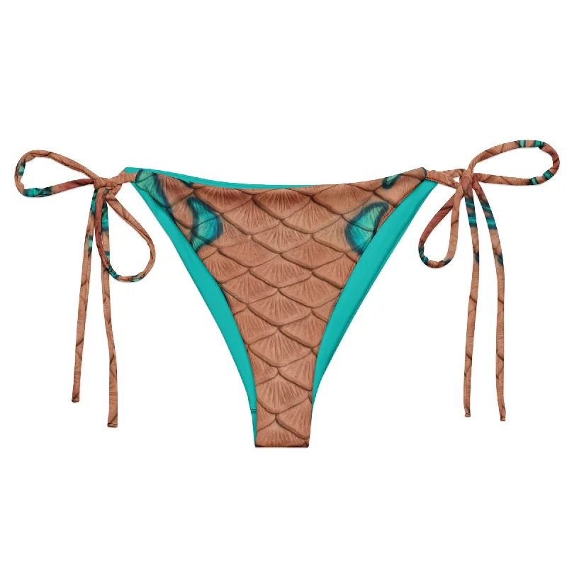 Maternity bikini for expecting mothers to enjoy the beach comfortablyJewel of Jupiter Recycled String Bikini Bottom