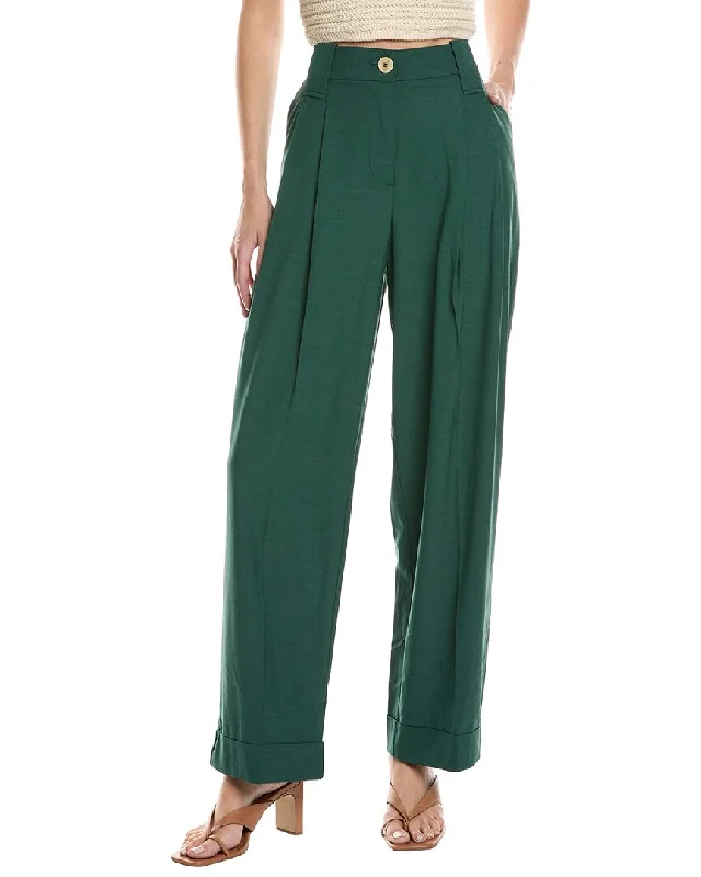 GANNI Drapey Pleated Pant