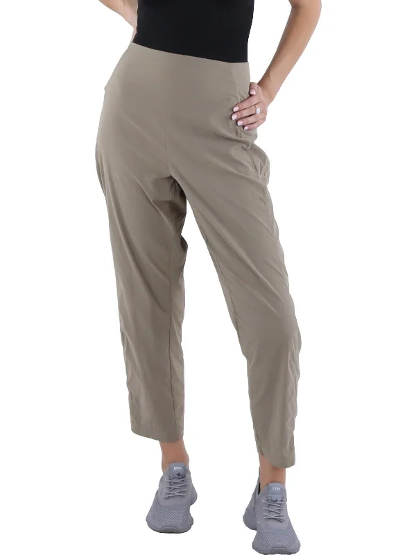 Womens High Rise UPF 50 Ankle Pants