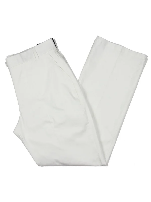 Womens Stretch Pull On Straight Leg Pants