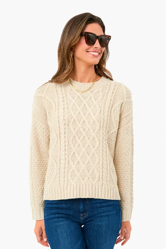 Lightweight Women Sweater for Spring and FallLightweight Women Sweater for Spring and FallExclusive Beige Carlita Sweater