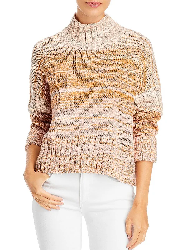 Open - Front Women Sweater for Easy LayeringOpen - Front Women Sweater for Easy LayeringBlair Womens Shaker Knit Ombre Turtleneck Sweater