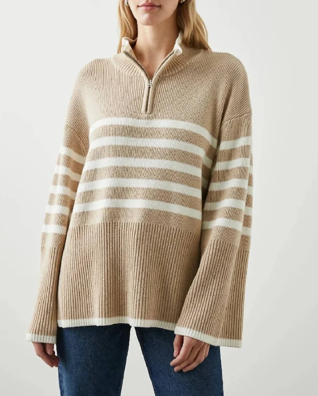 Cashmere Women Sweater with a Luxurious Soft TouchCashmere Women Sweater with a Luxurious Soft TouchTessa Sweater In Beige