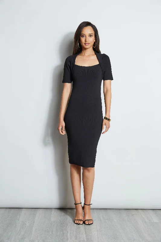 Lace - Embellished Women Dress for an Elegant and Sophisticated AppearanceContour Sweater Dress