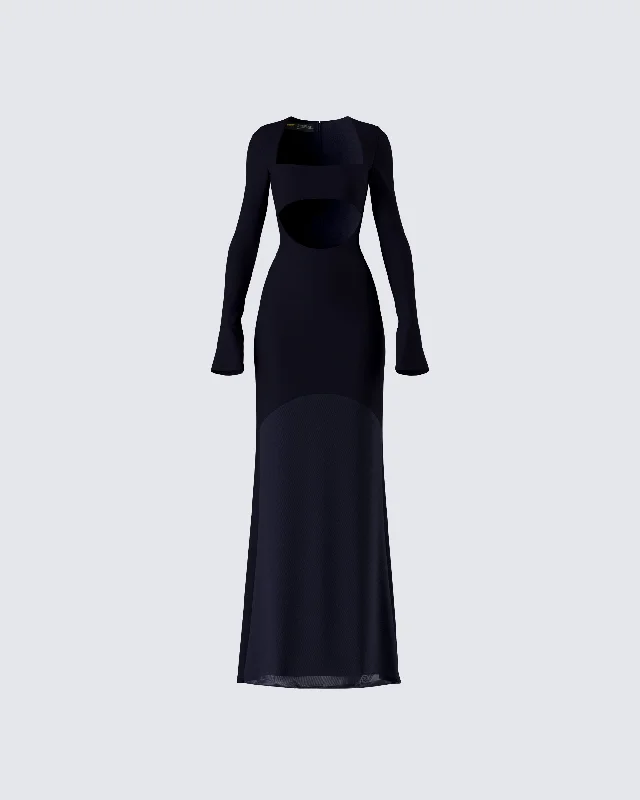 Ball Gown Women Dress with a Full Skirt for a Princess - like LookEda Black Bandeau Maxi Dress