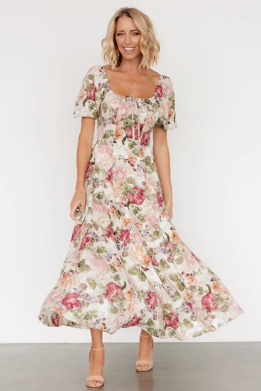 Ball Gown Women Dress with a Full Skirt for a Princess - like LookRaelynn Maxi Dress | Vintage Floral