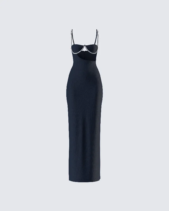 Mini Women Dress with a Short Hem for a Young and Trendy StyleYara Black Cut Out Maxi Dress