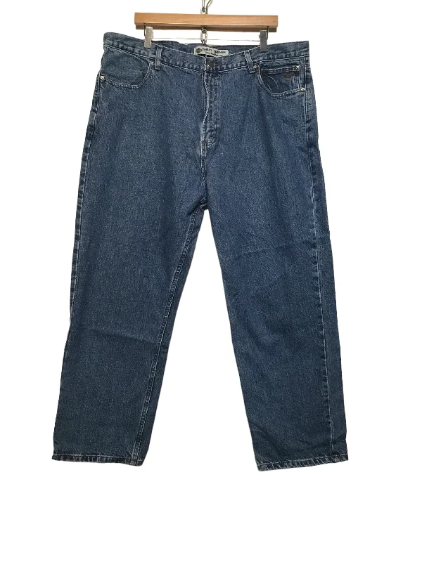 Ripped women jeans for a rebellious and fashion - forward styleHarley Davidson Jeans (42X29)