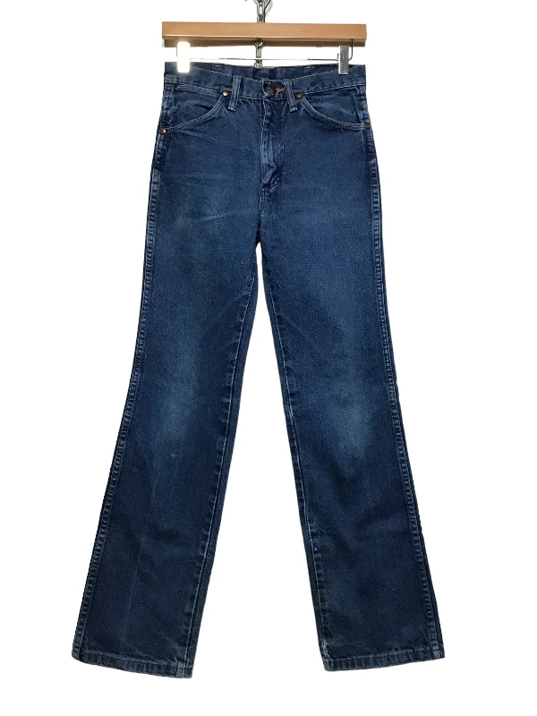 Acid - wash women jeans with a retro finishHigh Waisted Wrangler Jeans (28X30)