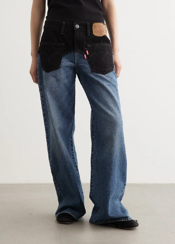 Skinny women jeans with a form - fitting designx Levi's Baggy Jeans