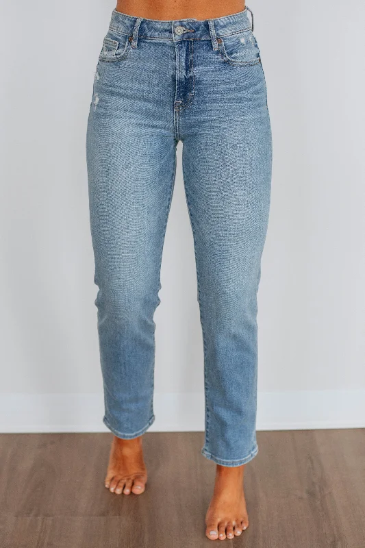 Distressed women jeans for a trendy and edgy lookTracey Hidden Jeans - Vertigo