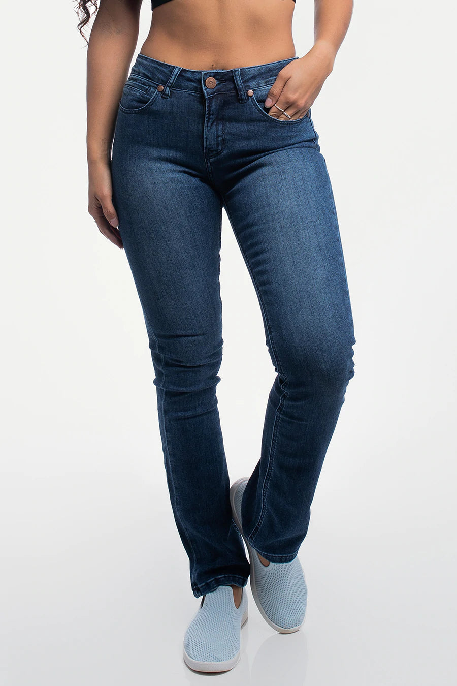 Mom jeans for a nostalgic and casual lookWomens Bootcut Athletic Fit Jeans