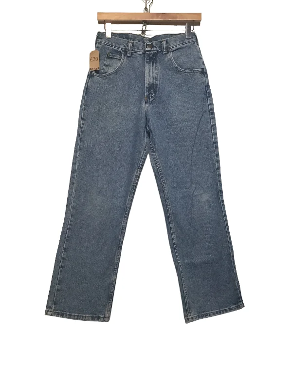 Distressed women jeans for a trendy and edgy lookWrangler Jeans (29X28)