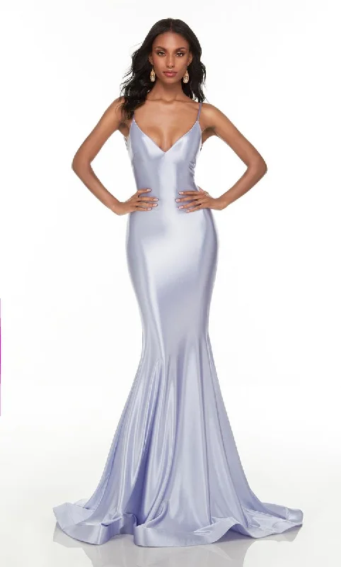 Mermaid - Style Women Dress with a Fitted Silhouette for Special OccasionsAlyce Prom Dress 61169