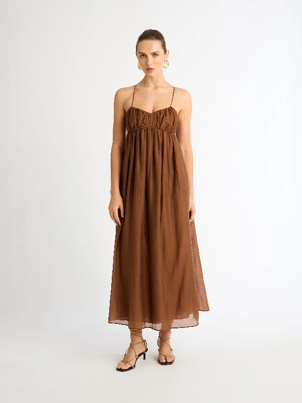 Shift Women Dress with a Simple and Classic Design for Everyday WearAMELIE MAXI DRESS