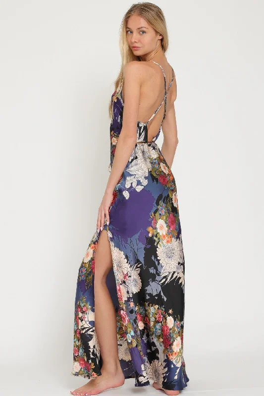 Empire Waist Women Dress to Accentuate the Bust and Conceal the WaistMilan Nights Maxi Dress