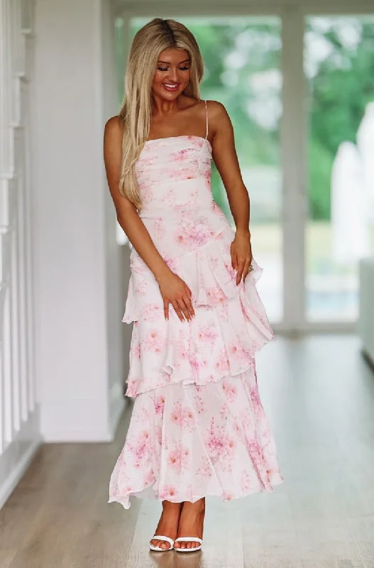 Backless Women Dress for a Sexy and Alluring Look at Evening EventsShow You The Way Maxi Dress - Blush Pink