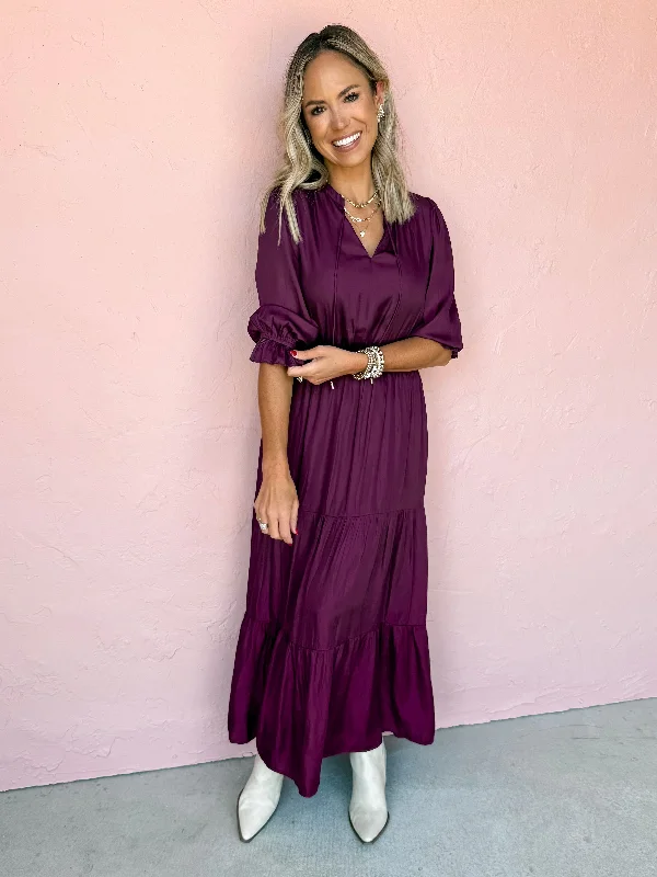 Off - the - Shoulder Women Dress for a Romantic and Feminine LookLove Found Tiered Maxi Dress