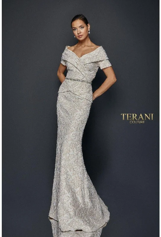 Sheath Women Dress with a Tailored Fit for a Professional LookTerani Couture 1921M0727 Formal Long Dress