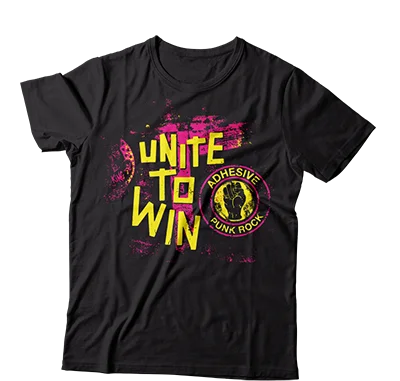 Tie - Dye Women T Shirt with a Bohemian VibeADHESIVE - "Unite To Win"