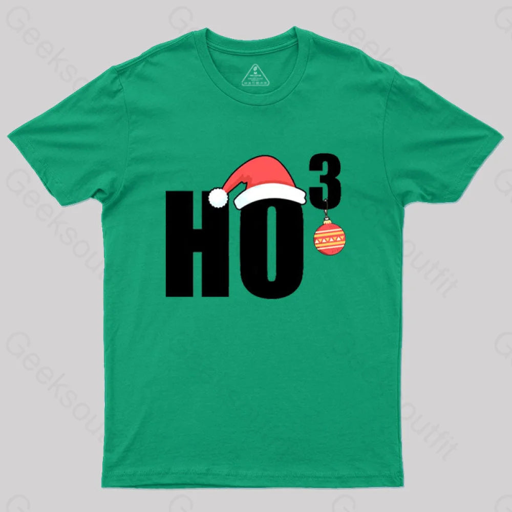 Organic Cotton Women T Shirt for Eco - Conscious WearersHO Christmas Funny T-Shirt