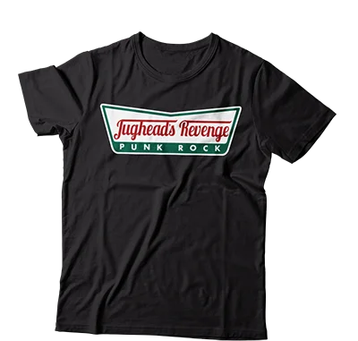 Crew Neck Women T Shirt with a Timeless DesignJUGHEAD'S REVENGE - "Krispy Logo" (Black) (T-Shirt)