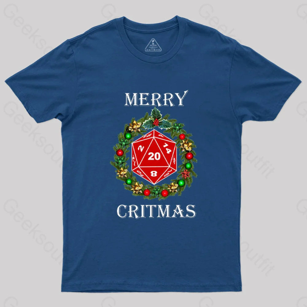 Crew Neck Women T Shirt with a Timeless DesignMerry Critmas one and all Classic T-Shirt