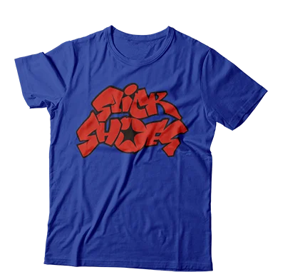 Pocketed Women T Shirt for Added FunctionalitySLICK SHOES - "1997 Logo" (Royal Blue) (T-Shirt)