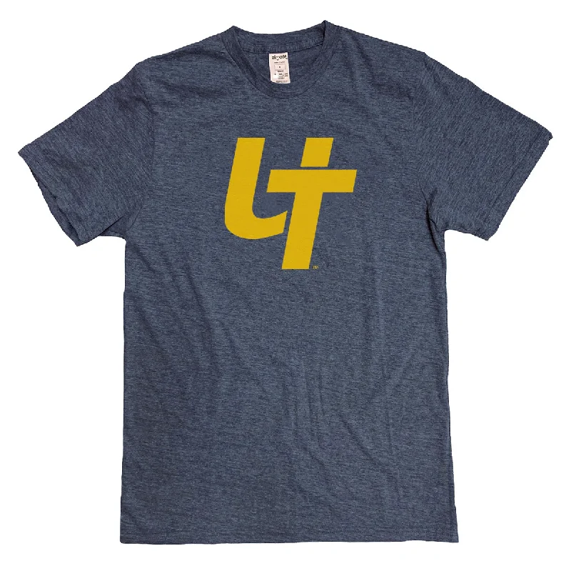 Pocketed Women T Shirt for Added FunctionalityUT Vintage Logo Shirt (Navy)