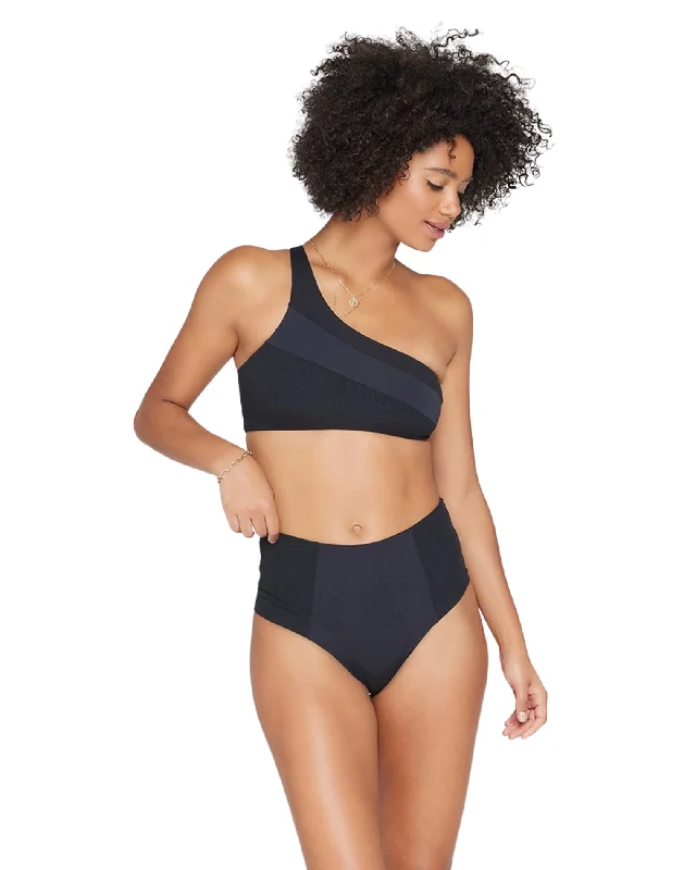 High - performance bikini with quick - drying fabric for active swimmersCeleste Ribbed Off the Shoulder Bikini Top