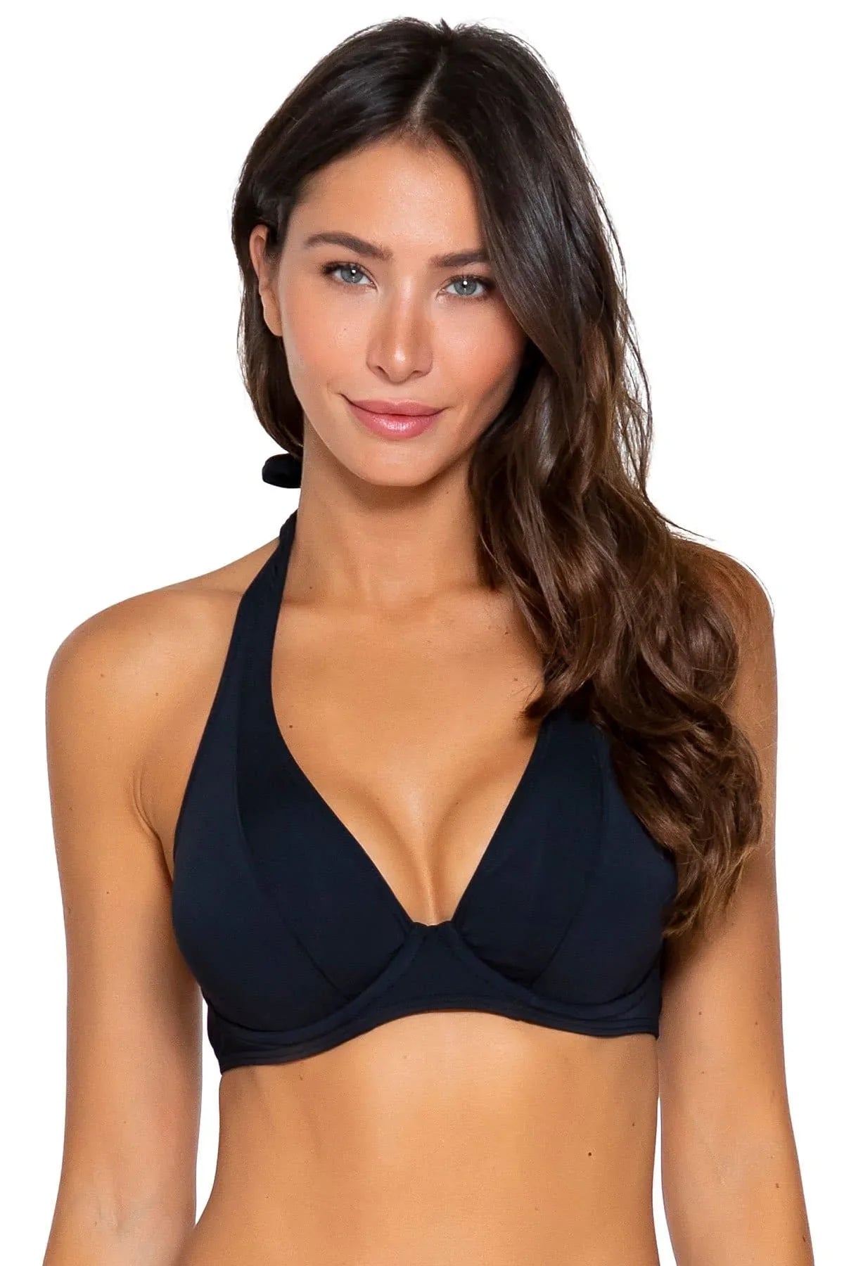 Convertible bikini that can be worn in multiple styles for versatilityMuse Halter Bikini Top